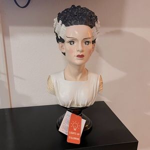 Bride of Frankenstein Bust Halloween LED Light Up